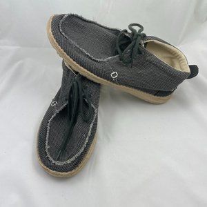 Hey Dude Men's Gray Eco Cork Slip On Comfy Shoes Size 9